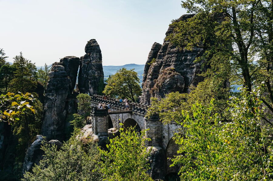 From Prague: Bohemian & Saxon Switzerland Iconic Day Trip - Tisa Rocks and the hardest walking