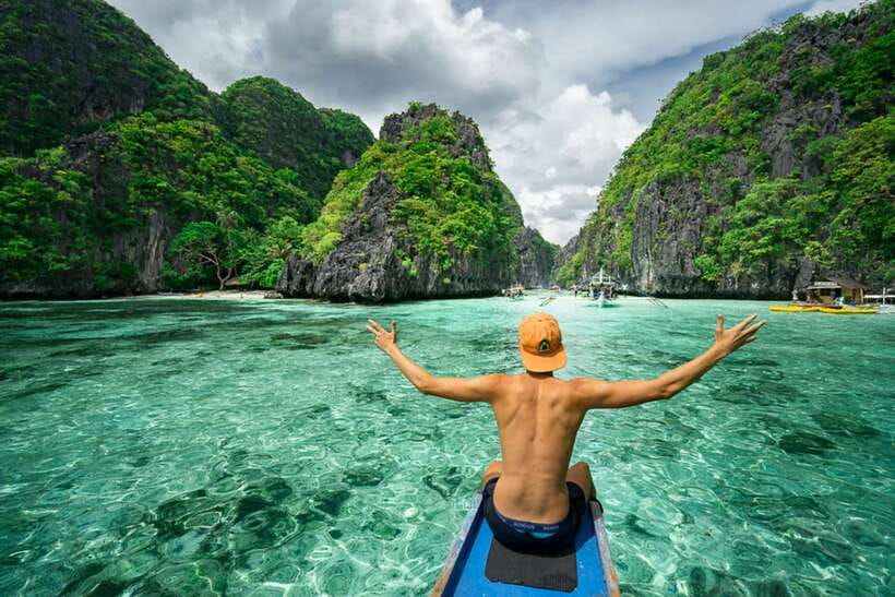 From Puerto Princesa: Day Trip to El Nido and Island Hopping - Shimizu Island for swimming and snorkeling