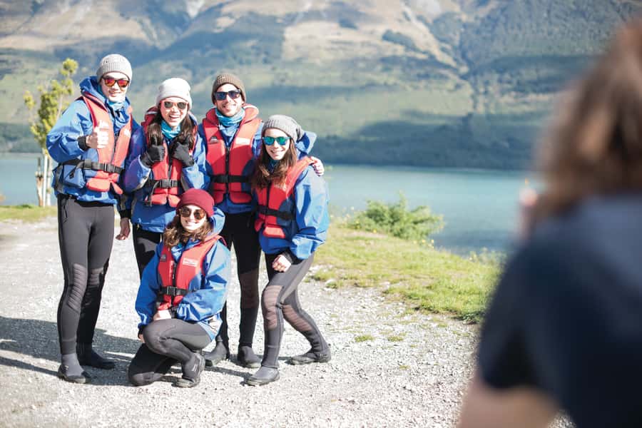 From Queenstown: Dart River Canoe & Jet Boat Day Trip - Two and a half hours in a Funyak