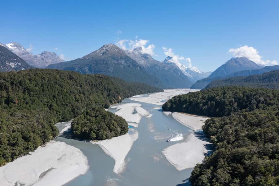 From Queenstown: Dart River Canoe & Jet Boat Day Trip - Paradise Valley and film-country scenery