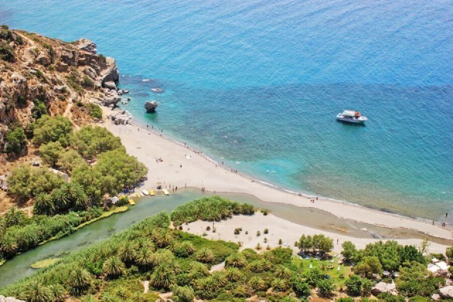 From Rethymno: Preveli Palm Beach and Kourtaliotiko Day Trip - Booking flexibility and pickup details