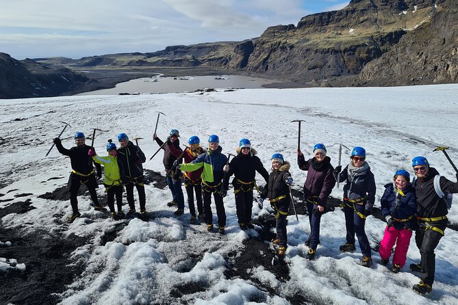 From Reykjavik: Glacier Hike, South Coast and Waterfalls Day Trip - A small group makes the ice work better