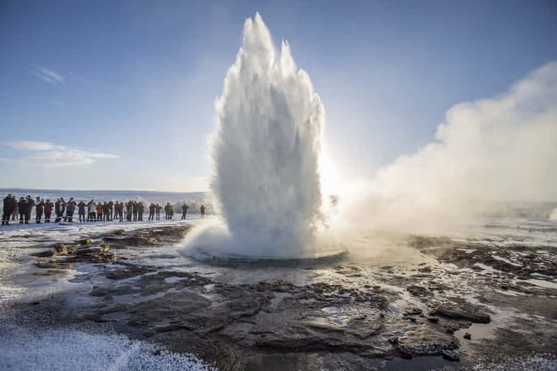 From Reykjavik: Small Group Golden Circle Day Trip - Kerid crater and the milky blue-green lake