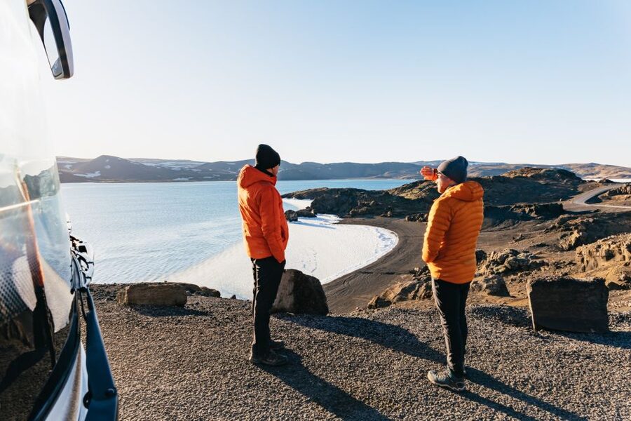 From Reykjavík: Volcanoes and Blue Lagoon Day Trip - Walking across the Fagradalsfjall eruption zone
