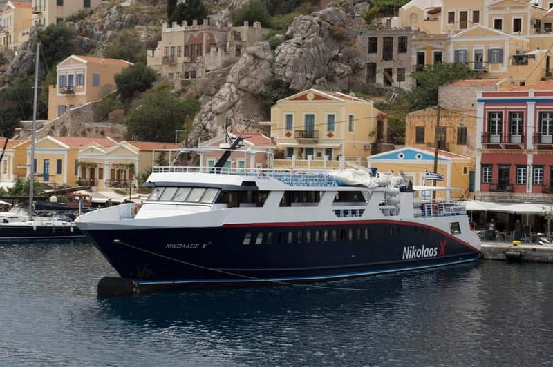 From Rhodes: Symi Island and Panormitis Monastery Day Trip - The 75-minute crossing to Symi