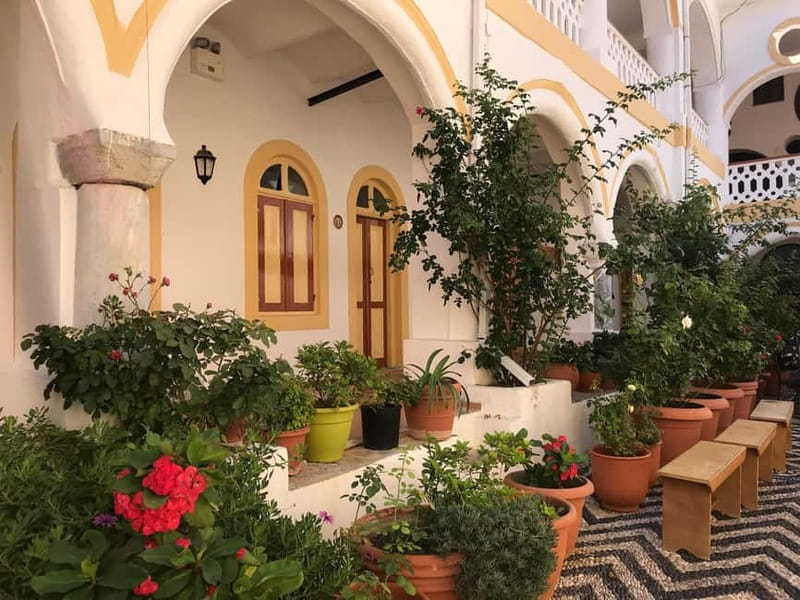 From Rhodes: Symi Island and Panormitis Monastery Day Trip - Three and a half hours in Symi town