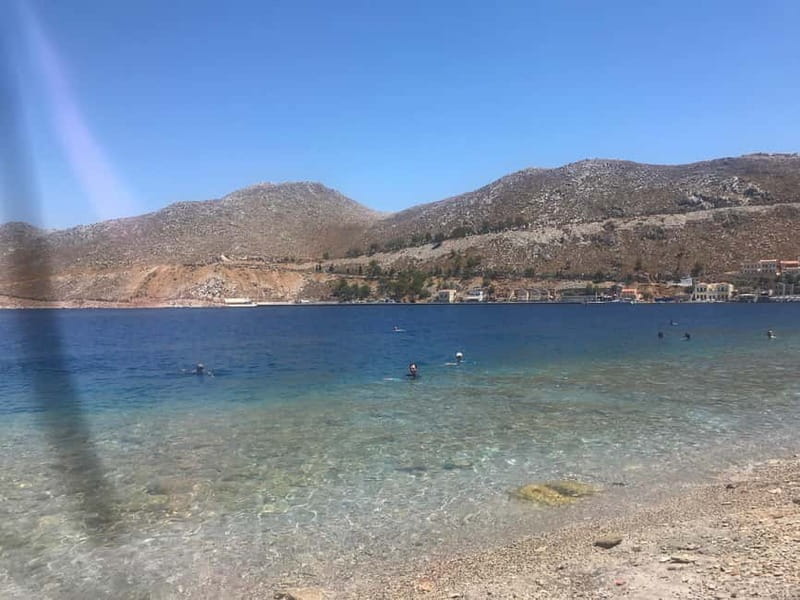 From Rhodes: Symi Island and Panormitis Monastery Day Trip - The optional Nymporio Bay swimming stop