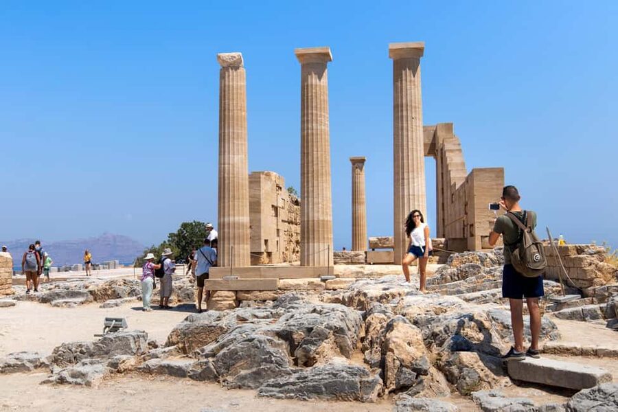 From Rhodes Town: Day Trip to Lindos - Choosing between the Acropolis, village, and beaches