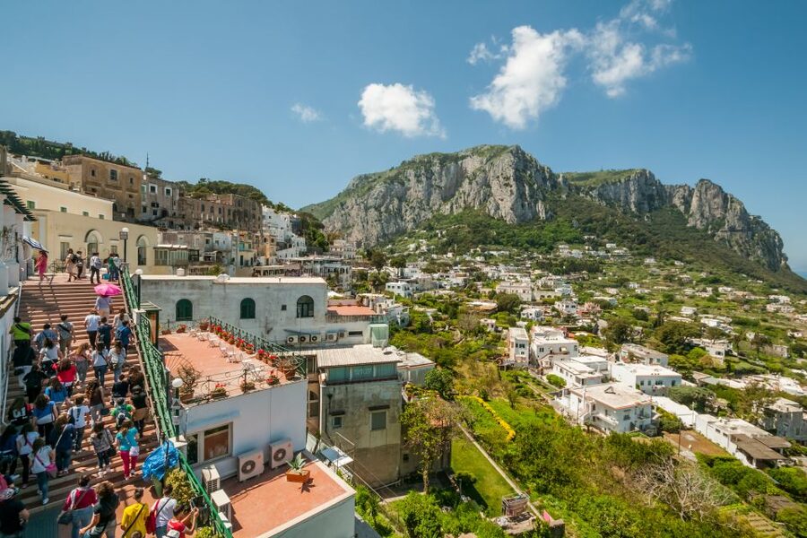 From Rome: Capri Guided Day Trip with Blue Grotto - Capri and Anacapri in a short window