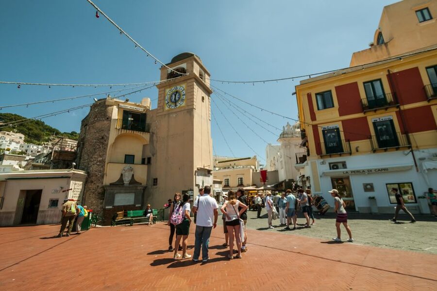 From Rome: Capri Guided Day Trip with Blue Grotto - 6:45 AM at Villa Borghese