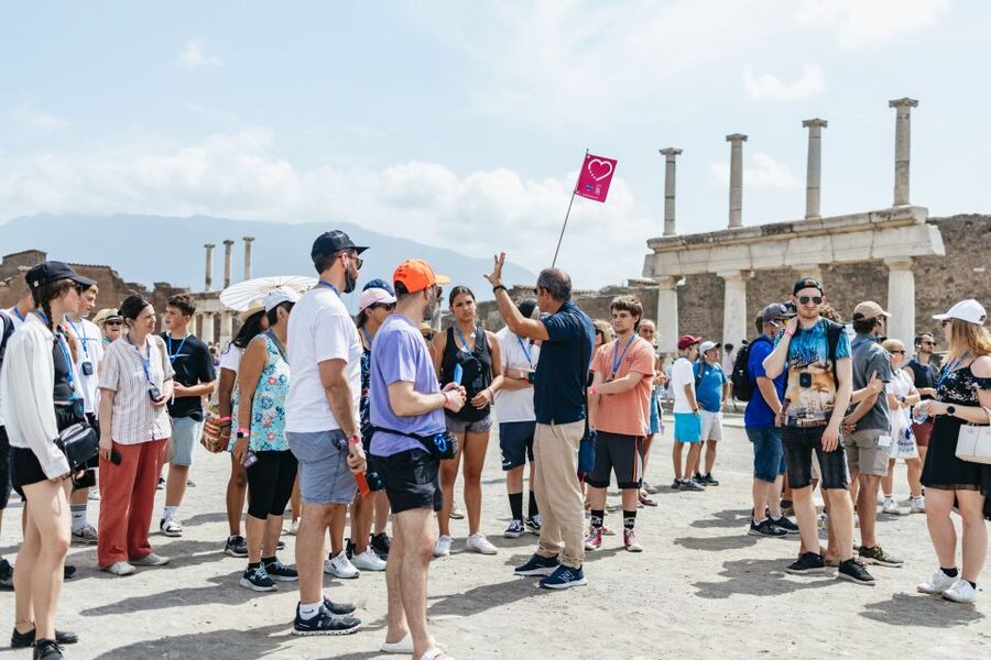 From Rome: Day Trip to Pompeii with Tickets - Inside Pompeii with Sasha, Julianne, or an audioguide