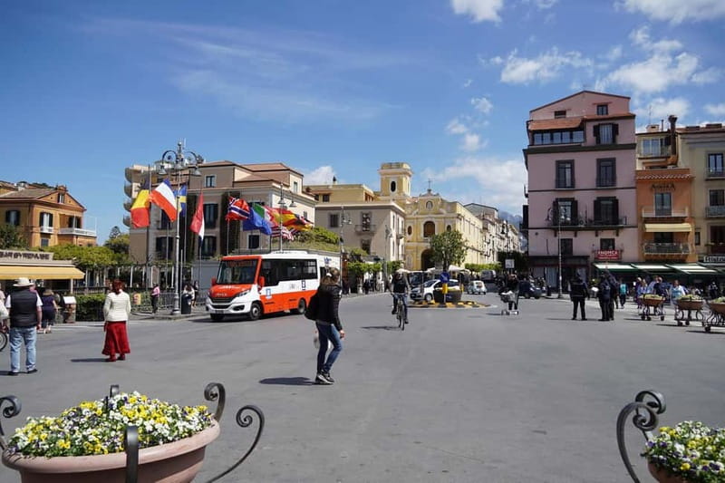 From Rome: Sorrento & Pompeii Day Trip with Guide or Ticket - Two hours to get a taste of Sorrento