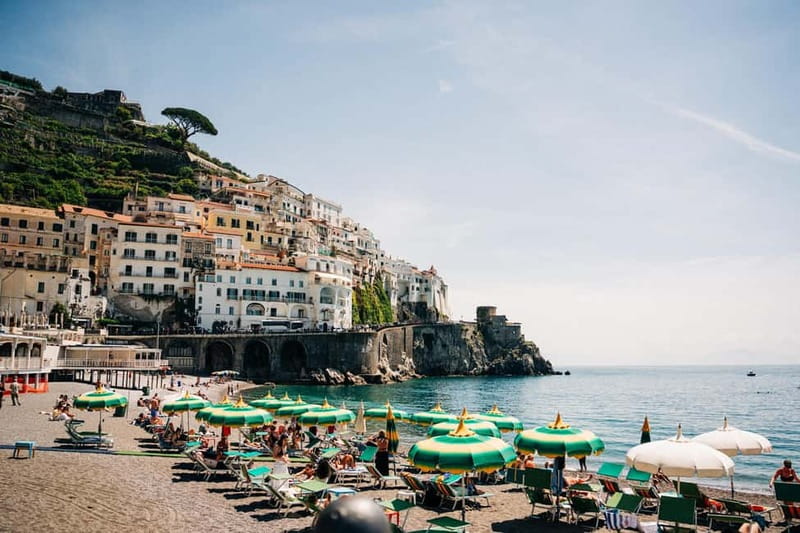 From Rome: Sorrento, Positano & Amalfi Coast Day Trip - The first ferry ride along the Amalfi Coast