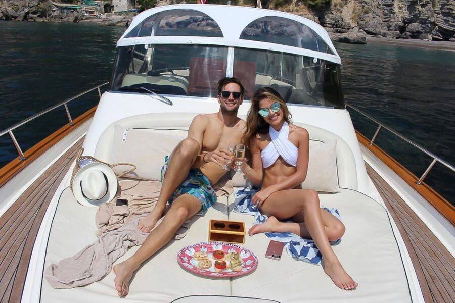 From Salerno: Day Trip to Amalfi Coast by Boat with Drinks - Cruising past caves, coves, and cliffside villages