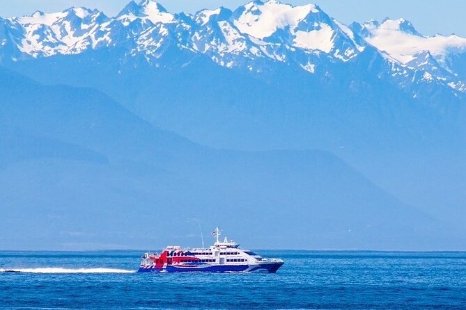 From Seattle: Round Trip by High Speed Ferry to Victoria, BC - Cafe Food, Drinks, and Duty-Free Shopping
