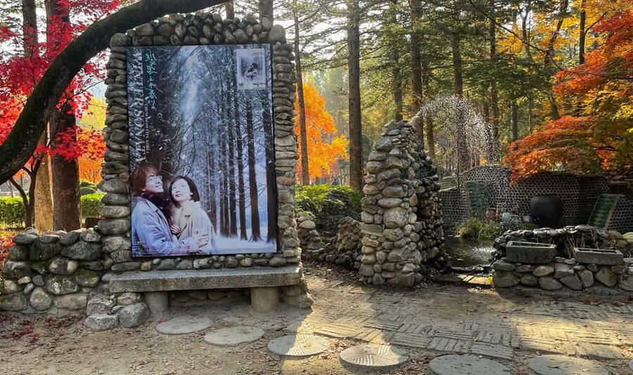 From Seoul: Nami Island, K-drama Garden & Rail Bike Day Tour - Spring, summer, and autumn timing