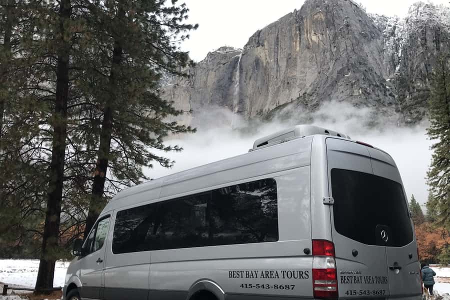 From SF: Yosemite Day Trip with Giant Sequoias Hike & Pickup - Bridalveil Falls brings you close to the water