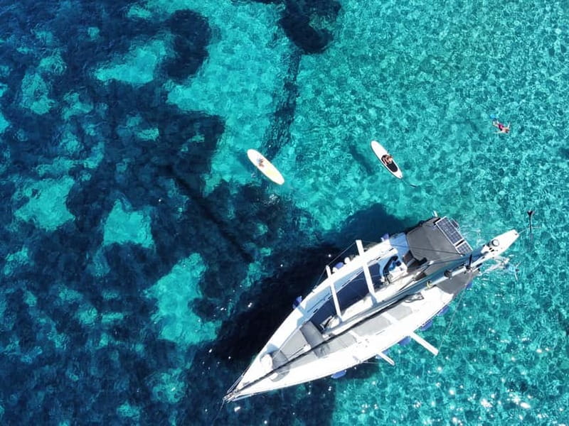 From Skiathos Marina: Yacht Sailing Day Trip with Lunch - Sailing across the Aegean toward the bays