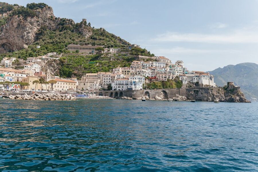 From Sorrento: Amalfi and Positano Full-Day Trip by Boat - Positano and the famous hillside view