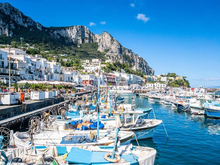 From Sorrento: Capri, Anacapri, & Blue Grotto Full-Day Trip - Seeing Capri from the shuttle bus
