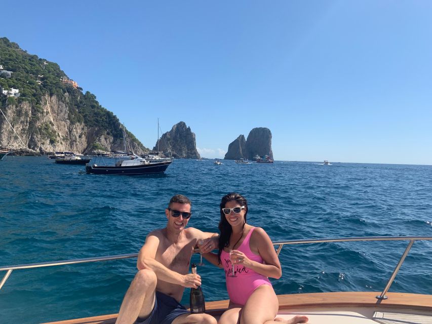 From Sorrento: Capri Island Day Trip with Boat Cruise - Returning to Sorrento by speedboat
