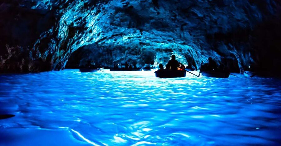 From Sorrento: Day Trip to Capri & Anacapri with Blue Grotto - The Blue Grotto: magical when the water cooperates