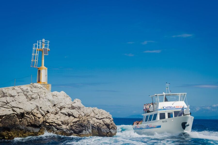 From Sorrento: Day Trip to Capri with Blue Grotto - Seeing Capri from the sea