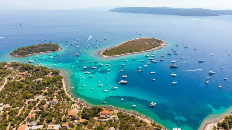 From Split or Trogir: Trogir and Blue Lagoon Half-Day Trip - Leaving Split by speedboat