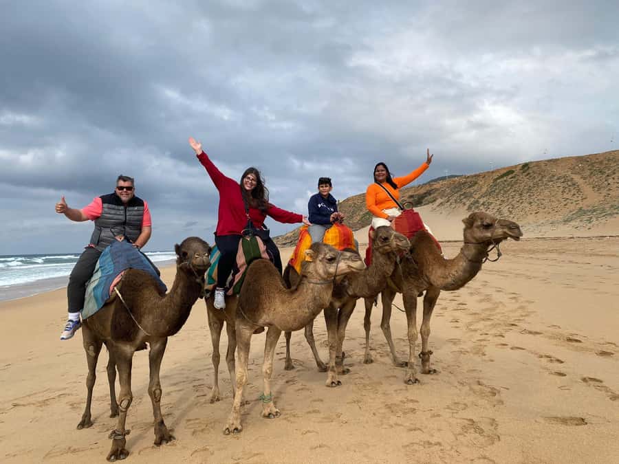 From Tangier: Asilah Day Trip with Cap Spartel & Camel Ride - A 30-minute camel ride on the Atlantic beach