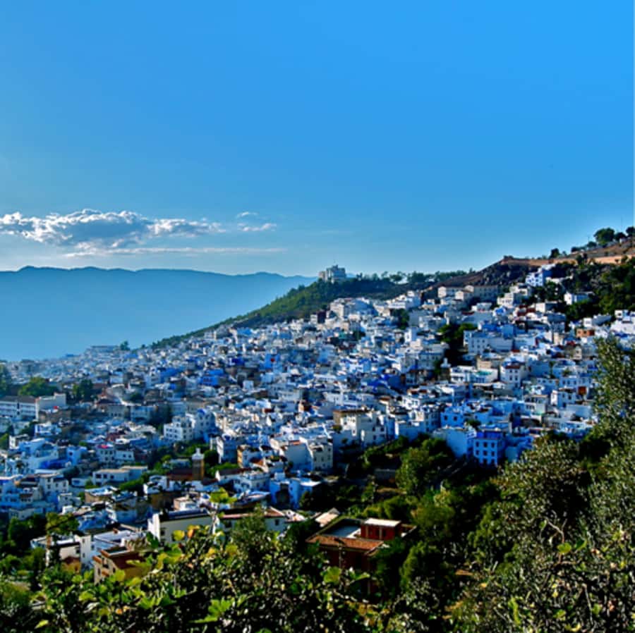 From Tangier: Chefchaouen Guided Full-Day Trip - The Tangier pickup and the long road south