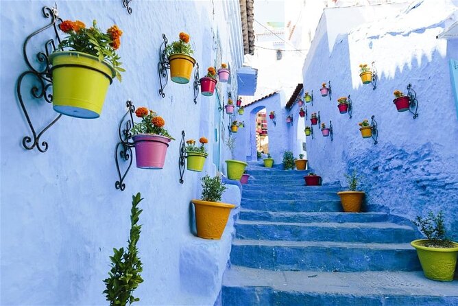 From Tangier: Day Trip to Chefchaouen and Akchour Waterfalls - Lunch, free time, and the price of a long stop