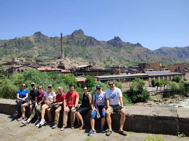 From Tbilisi: Day Trip to Armenia Including Homemade Lunch - Alaverdi from a medieval bridge