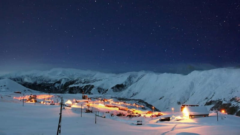 From Tbilisi: Full-Day Gudauri Ski Resort Day Trip - Food, wine, and honey make the day feel more Georgian