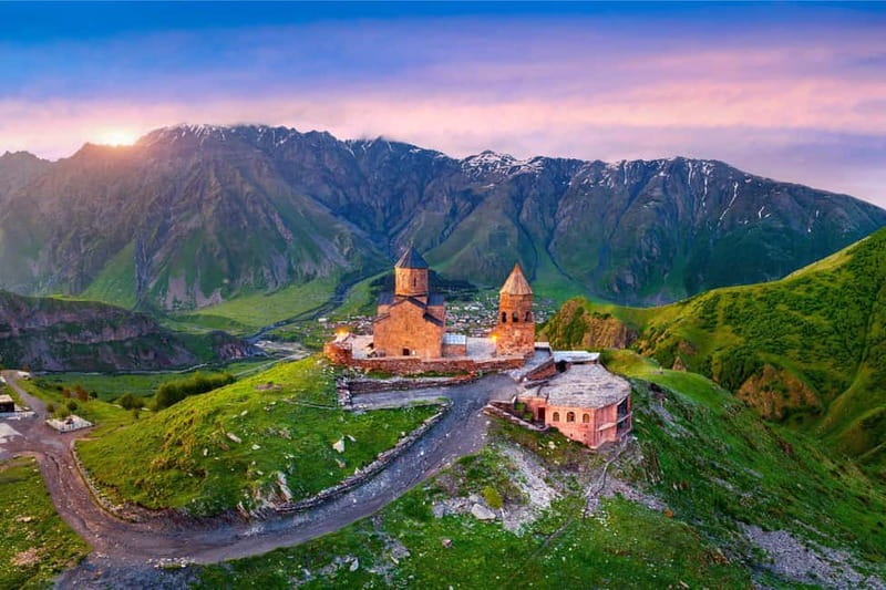 From Tbilisi: Guided Day Trip to Ananuri, Gudauri, & Kazbegi - Zhinvali Reservoir: a bright opening to the mountain road