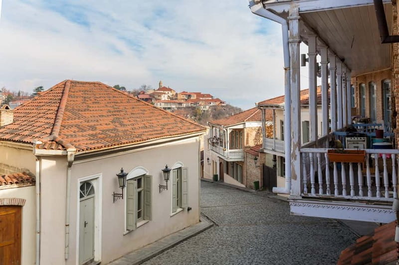 From Tbilisi: Kakheti & Sighnaghi Guided Day Trip with Wine - Tokhliauri: the tour’s main food and wine session