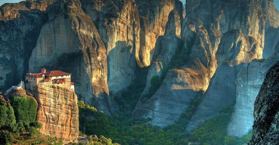 From Thessaloniki: Meteora Small Group Day Trip - Inside Gran Meteoro Monastery
