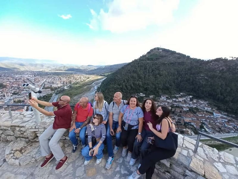 From Tirana: Berat City, Durres, and Belshi Lake Day Trip - Durrës: Roman stone beside the Adriatic