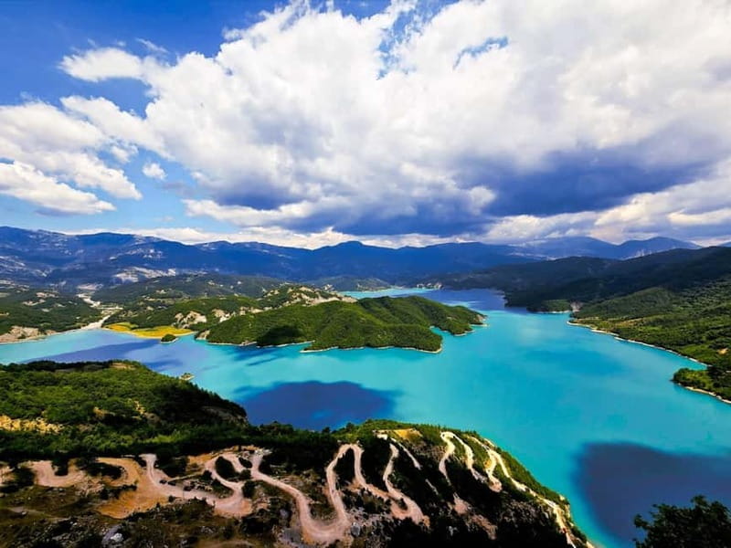 From Tirana: Bovilla Lake & Gamti Mountain Hiking Day Trip - The rough road to the reservoir