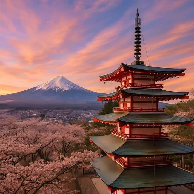 From Tokyo: Mt. Fuji & Hakone Private Day Trip - Chureito Pagoda and the First Fuji View
