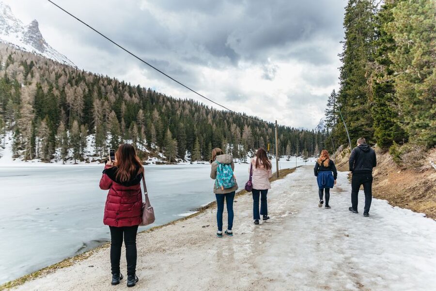 From Venice: Cortina and Dolomites Mountains Day Trip - Auronzo Lake and the mountain villages