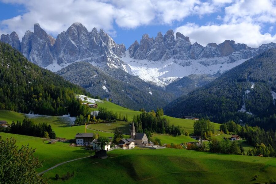 From Venice: Dolomites and Prosecco Hills Day Trip with Wine - Santa Croce Lake and the road into the mountains
