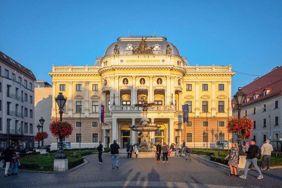 From Vienna: Bratislava with Local Guide, Castle & UFO Views - Lunch and free time: where the guide adds real value