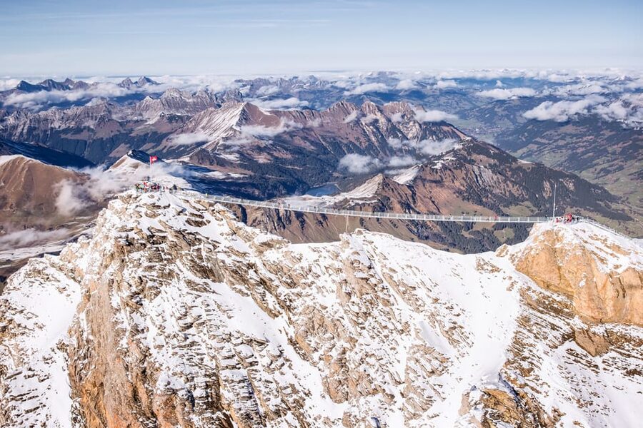 Full-Day Trip to Riviera Col du Pillon & Glacier 3000 - From Geneva to the Vaud Alps