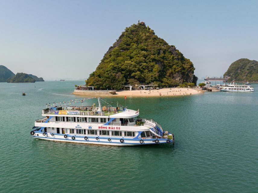 Hanoi: Halong Bay Day Trip with Titop Island, Cave, & Kayak - Luon Cave by kayak or bamboo boat