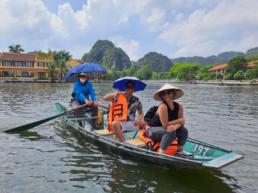 Hanoi: Ninh Binh, Hoa Lu, Tam Coc and Mua Cave Day Trip - Tam Coc by sampan, with 1.5 hours on the water