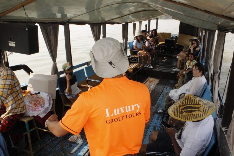 HCM: Mekong Delta, My Tho & Ben Tre Coconut Village - The sampan ride through coconut canals