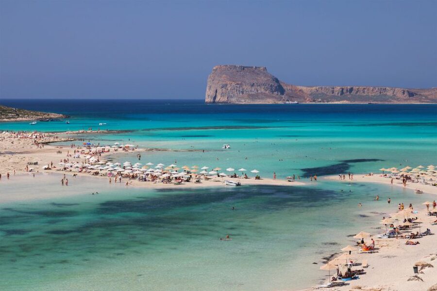 Heraklion: Gramvousa Island Day Trip & Balos Beach - Kissamos Port and the ferry crossing