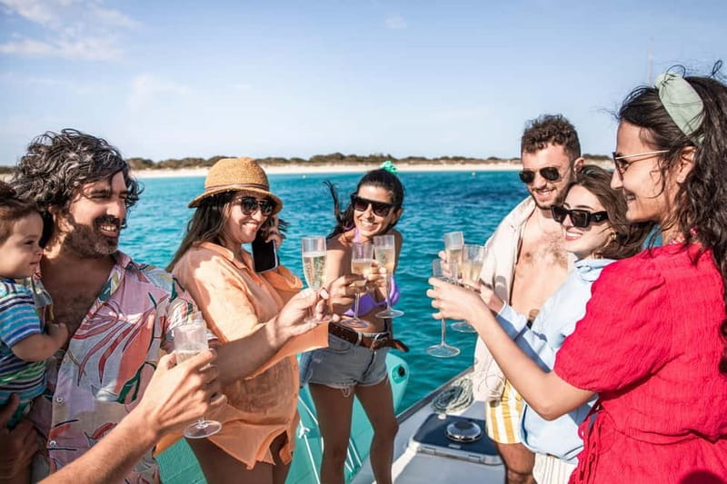 Ibiza: Small Group Day Trip to Formentera by Catamaran - What is included on the catamaran