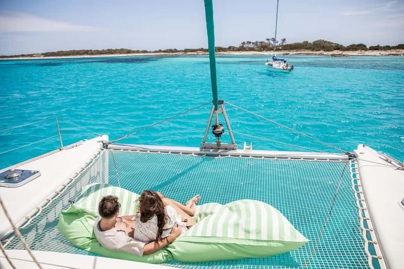 Ibiza: Small Group Day Trip to Formentera by Catamaran - Ses Illetes: three hours beside clear water