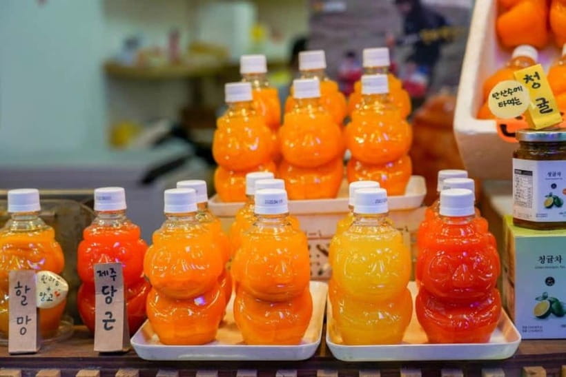 Jeju Highlight One day trip for Cruise Guests - Seogwipo Olle Market for food and souvenirs